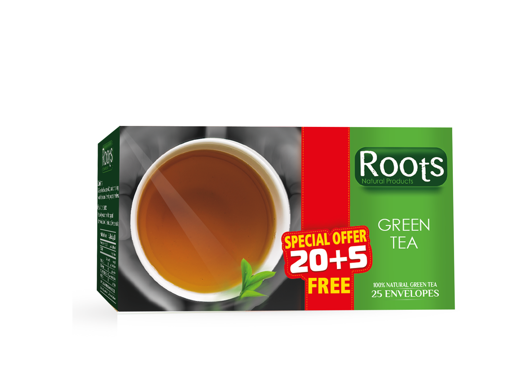 Green Tea - 25 Envelopes