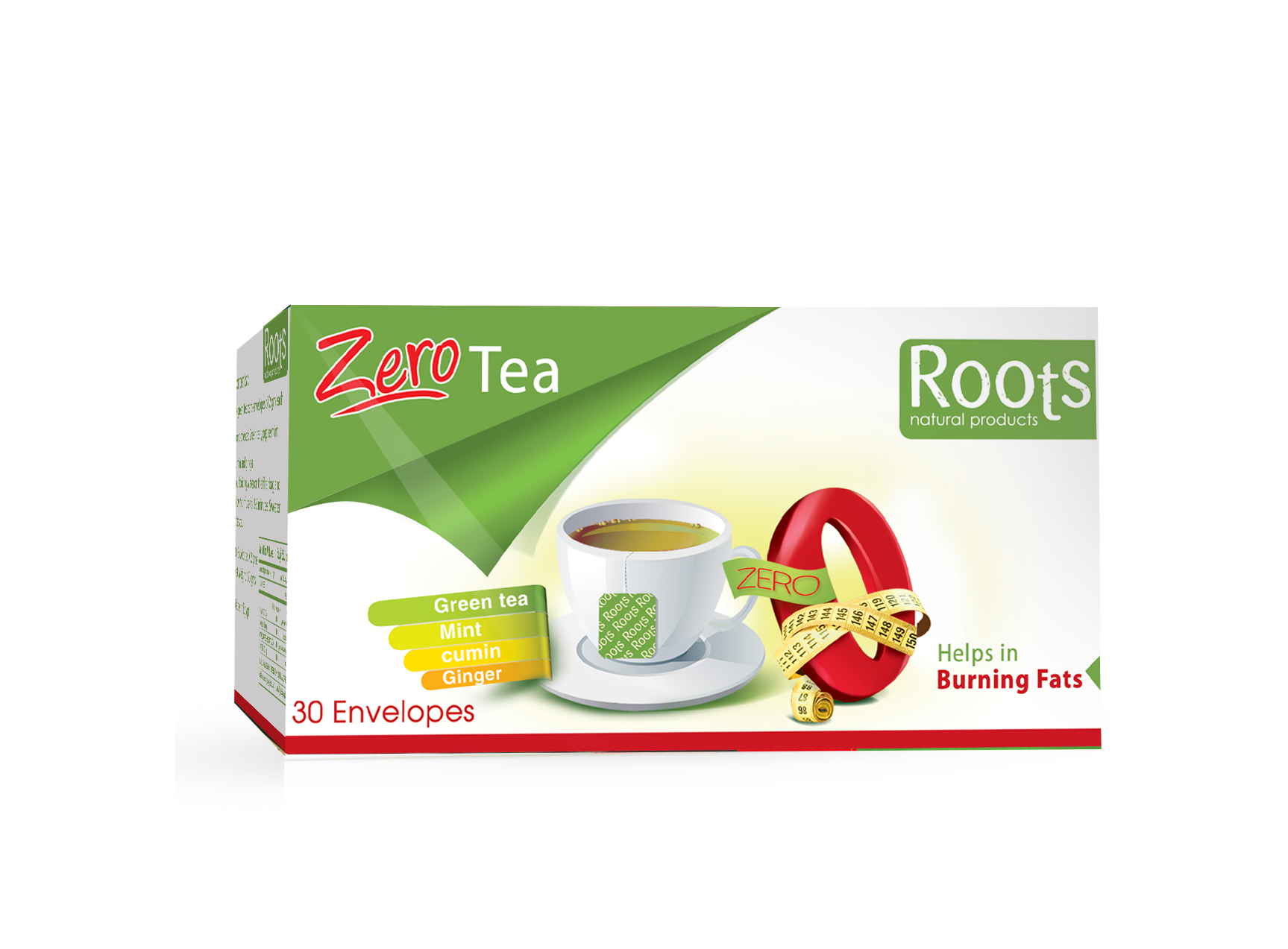 Roots Zero Tea – 30 Envelopes
