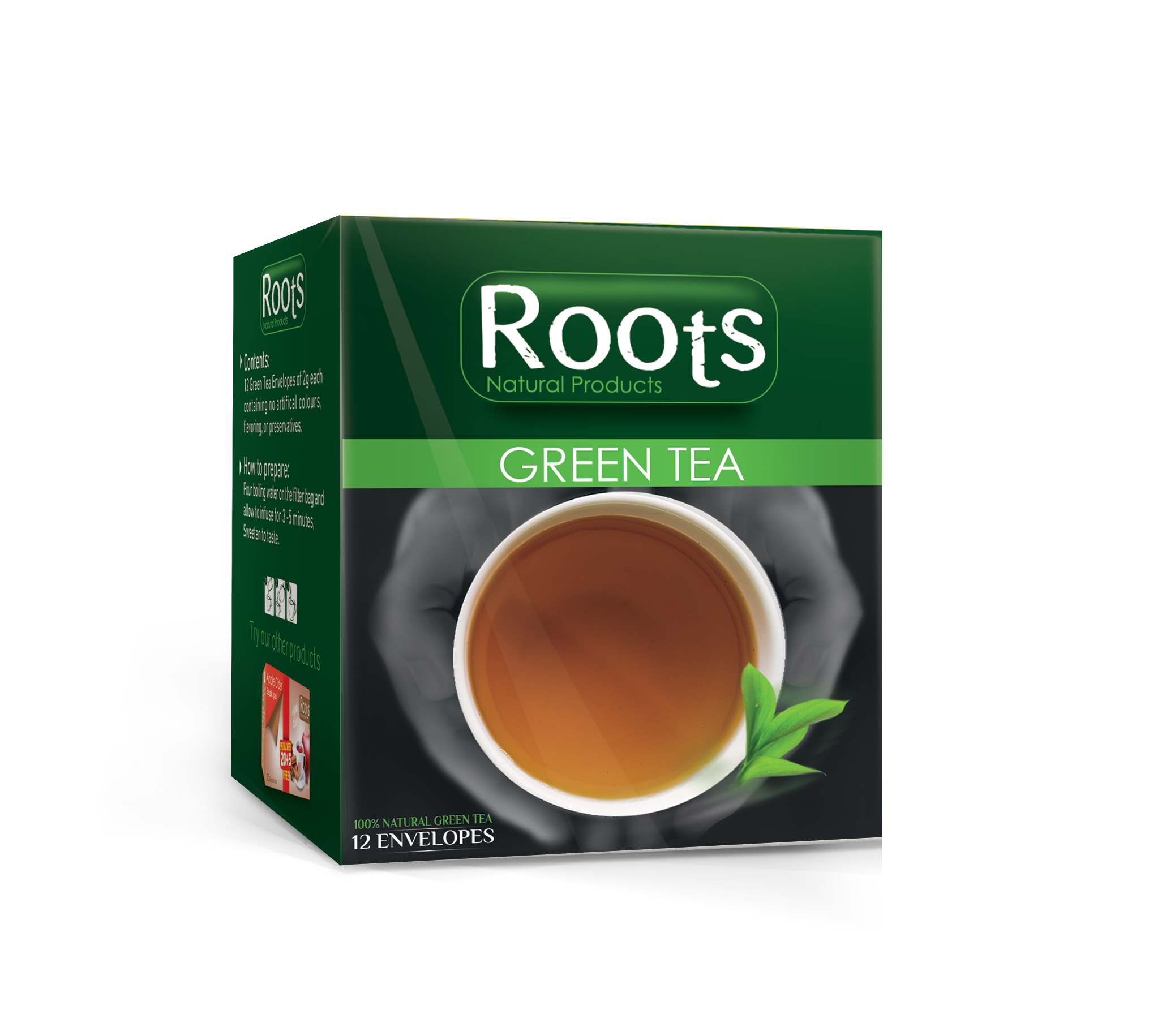 Green Tea – 12 Envelopes