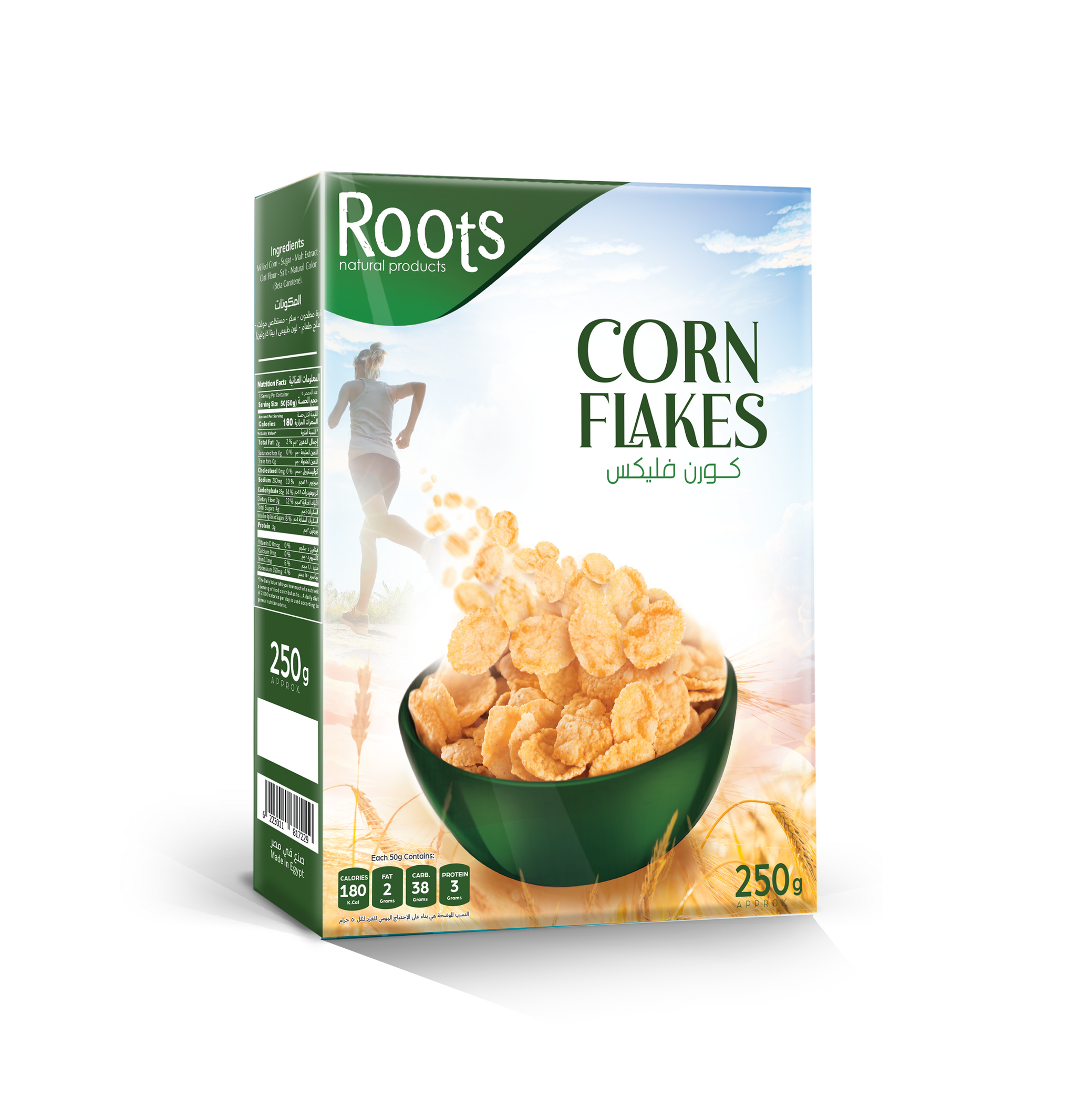 Roots Corn Flakes – 250g