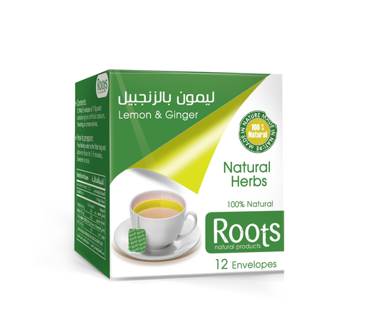 Lemon with Ginger - 12 Envelopes