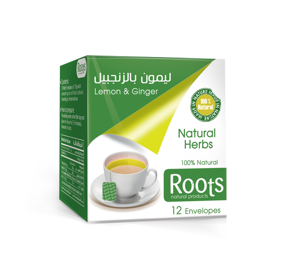 Lemon with Ginger - 12 Envelopes