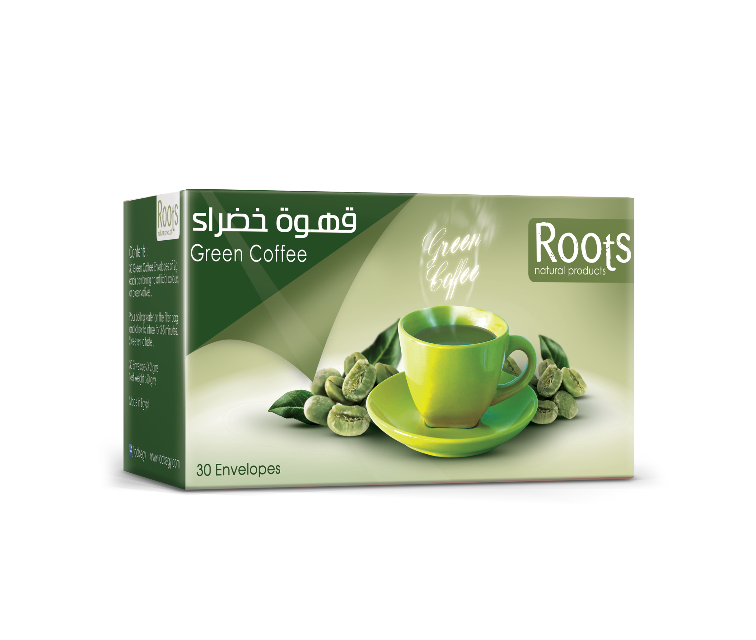 Green Coffee - 30 Envelopes