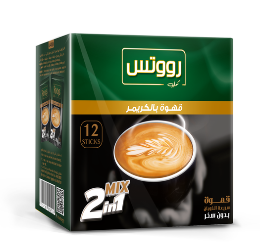 Roots 2 in 1 Coffee Mix – 12 Sticks