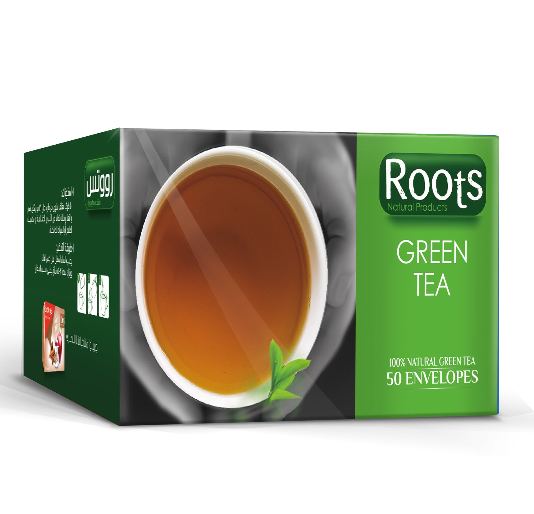 شاي أخضر  - 50 ظرف