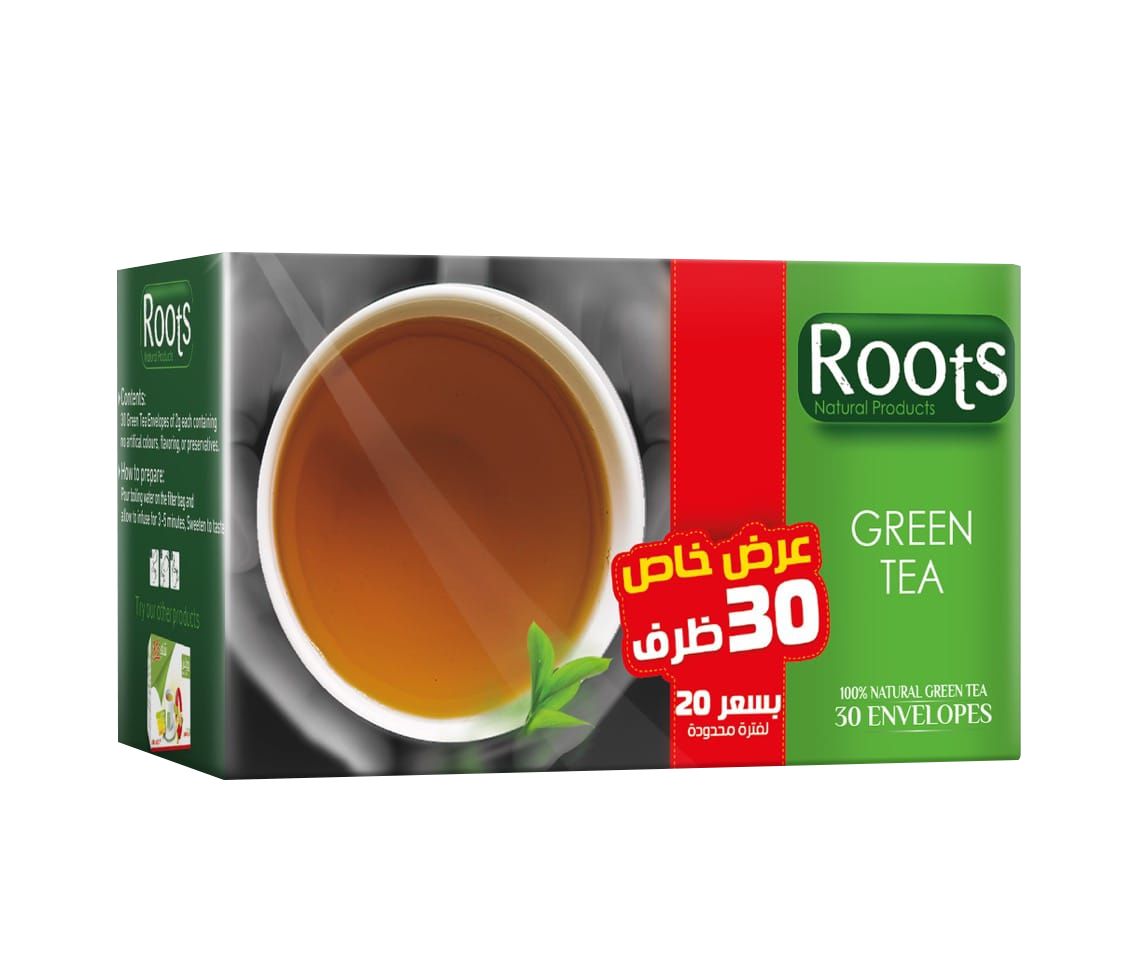 شاي أخضر - 50 ظرف